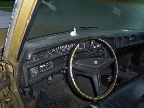 1971 cadillac hearse 26,000 dutches gold very rare 472 engine combo, US $2,500.00, image 4