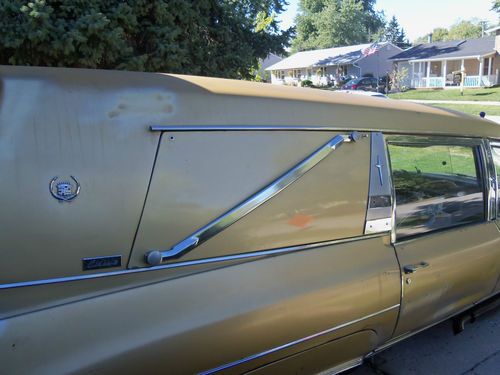 1971 cadillac hearse 26,000 dutches gold very rare 472 engine combo, US $2,500.00, image 10