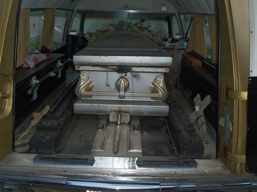 1971 cadillac hearse 26,000 dutches gold very rare 472 engine combo, US $2,500.00, image 17
