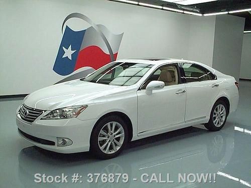 2010 lexus es350 sunroof climate seats xenon lights 23k texas direct auto