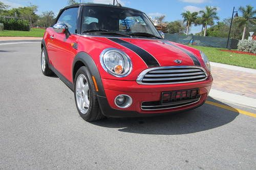 2009 mini cooper convertible