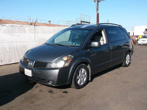 2004 nissan quest, no reserve