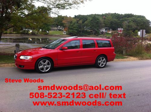 2005 volvo v70 r wagon remarkable shape, rare color combo