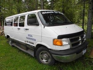 2000 dodge ram 2500 van base standard cargo ramp wheelchair van 3-door 5.2l