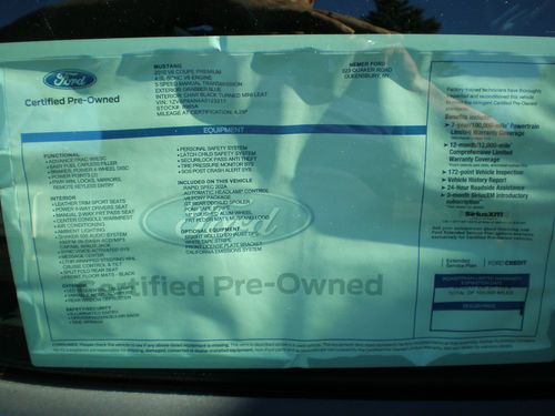 2010 Ford Mustang  Coupe 2-Door 4.0L premium 5spd, leather super low miles,5k, US $17,995.00, image 19