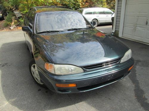 1995 toyota camry le wagon 3.0l, 2 owner, runs, drives well, "$1695" no reserve!