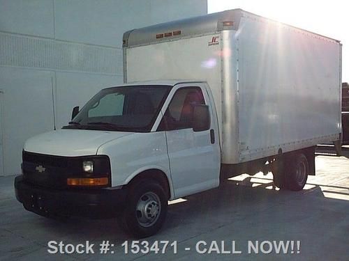 2012 chevy express 3500 dually box van cruise ctrl 25k texas direct auto