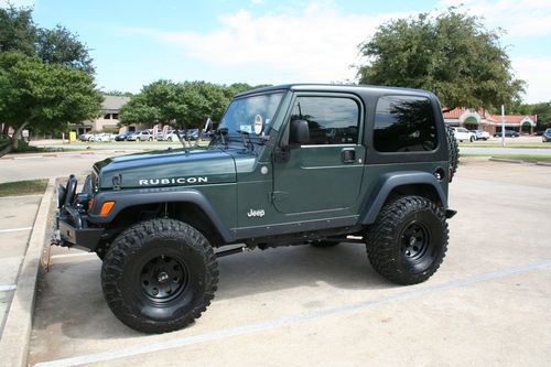 Buy used 2004 Jeep Wrangler Rubicon – Dark Green in Fort Worth, Texas,  United States