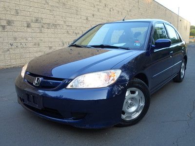 Honda civic hybrid gas saver automatic cruise cd free autocheck no reserve