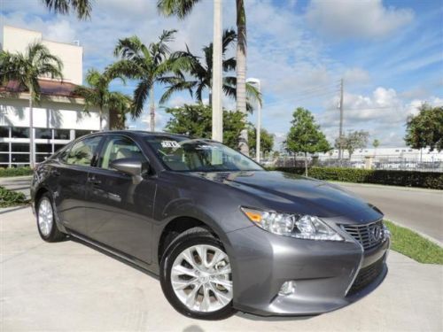 2013 lexus es300h hybrid nav lux pkg low miles like new