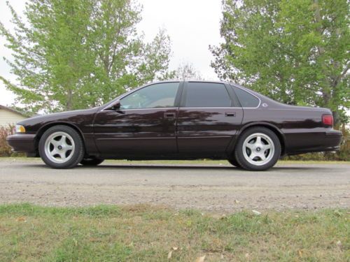 96 impala ss low miles lt1, 2 owner pampered caprice, pristine, gm fast (52pics)