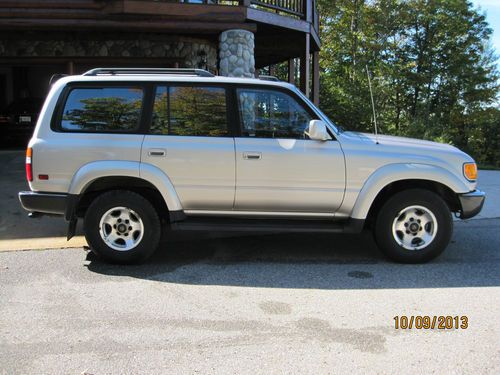 1994 toyota land cruiser - beige sunroof 4wd suv v6