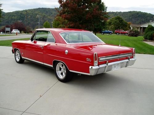 1967 chevrolet nova ss.. real 118 ss. factory 4 speed. protect-o-plate.