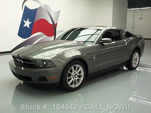 2010 ford mustang premium v6 pony auto htd leather 70k texas direct auto
