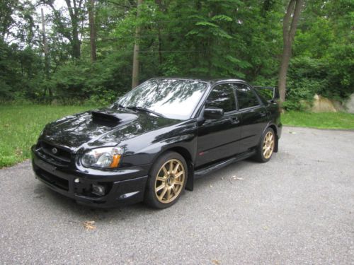 2005 subaru impreza wrx sti sedan 4-door 2.5l