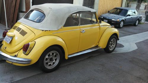 1972 volkswagen  beetle base 1.6l