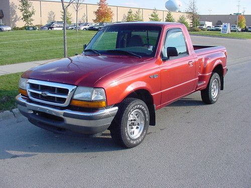 1998 ford ranger xlt (lqqk)- (only 65,000 miles) standard cab pickup 2-door 2.5l