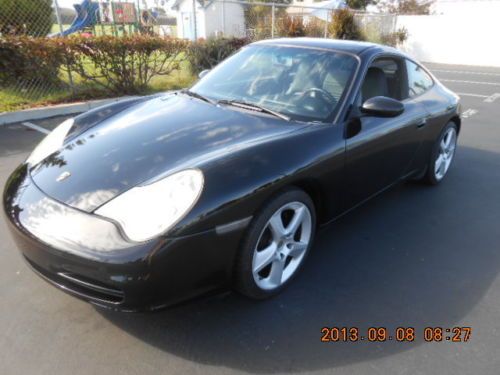 2003 Porsche Carrera Coupe, Sunroof,Options, 6 Speed,Black on Black NICE!!!, image 2