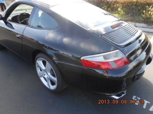 2003 Porsche Carrera Coupe, Sunroof,Options, 6 Speed,Black on Black NICE!!!, image 3