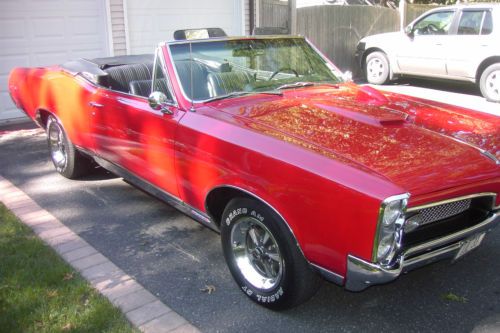 1967 gto convertible, 4 speed manual, quality restoration