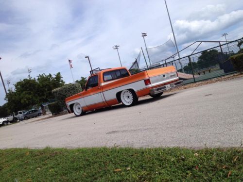 1978 chevy c10 pickup truck rat rod shop truck slammed low rider patina cold ac