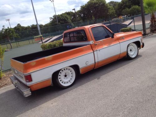1978 Chevy C10 Pickup Truck Rat Rod Shop Truck Slammed Low Rider Patina Cold AC, US $9,000.00, image 4