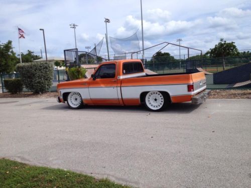1978 Chevy C10 Pickup Truck Rat Rod Shop Truck Slammed Low Rider Patina Cold AC, US $9,000.00, image 5