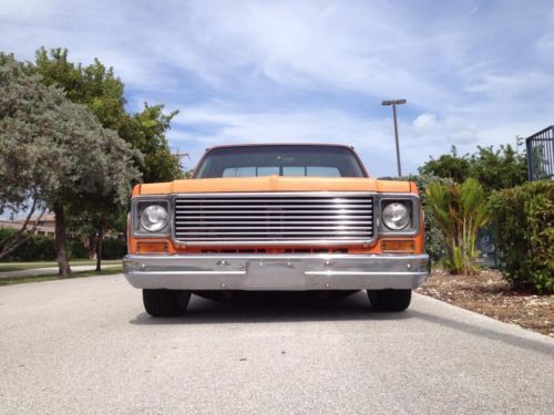 1978 Chevy C10 Pickup Truck Rat Rod Shop Truck Slammed Low Rider Patina Cold AC, US $9,000.00, image 10