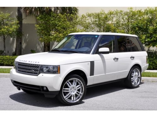 2010 range rover hse luxury*navigation*rear tv&#039;s*rear camera*loaded*no reserve*