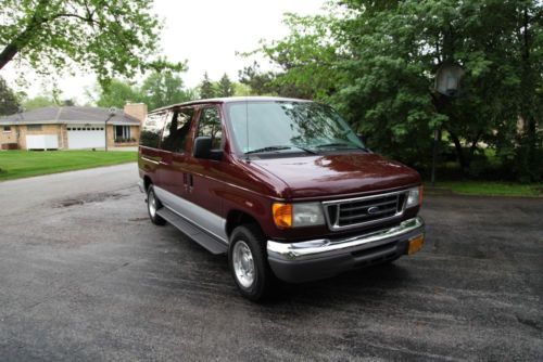 2007 ford e-150 chateau standard passenger van 3-door 5.4l