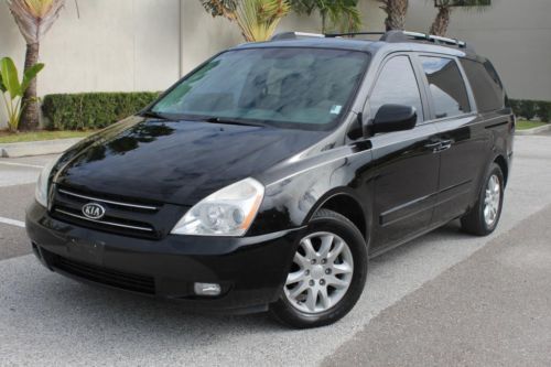 2006 kia sedona ex power options fl car no rust nice van no reserve auction