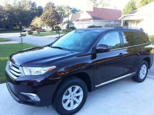 2013 toyota highlander base sport utility 4-door 2.7l