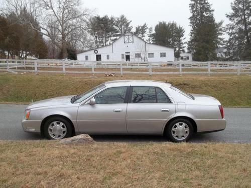 2005 cadillac deville 4dr sedan new car trade no reserve