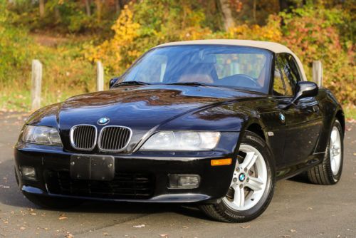2001 bmw z3 2.5 sport package 5 speed convertible super low 32k mi manual carfax