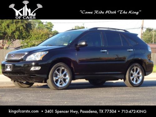 09 lexus rx350 premium package navigation 1 owner clean carfax service records