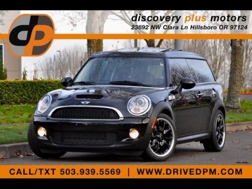 2010 mini cooper clubman s 6 speed 1 owner new tires low reserve