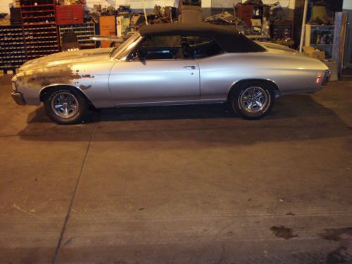 1972 chevrolet chevelle ss convertible