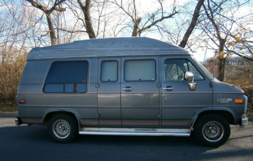1993 chevy high top  conversion van,new inspection,runs strong,solid,adult owned