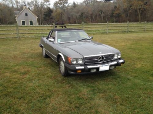 1989 mercedes-benz 560sl base convertible 2-door 5.6l