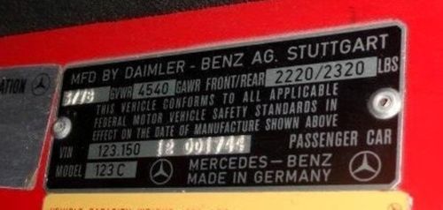 1978 CALIFORNIA MERCEDES 300CD COUPE DIESEL SHIPPING FREE, US $14,500.00, image 20