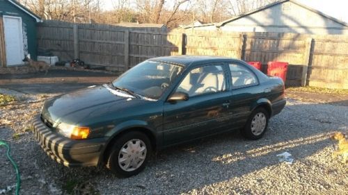 1997 toyota tercel ce sedan 2-door 1.5l 84k orig miles 40 mpg nice