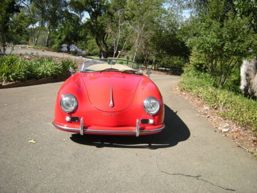 1957 porsche speedster - replica