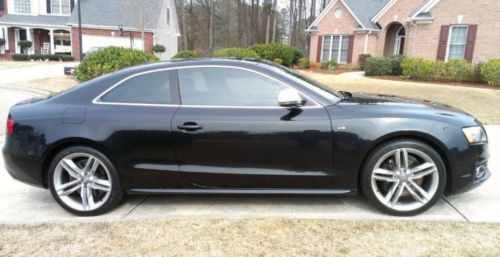 Audi s5 black 2008 new tires