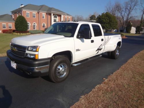 2006 chevrolet silverado 3500 crew cab pickup 4-door 6.6l turbo diesel dually