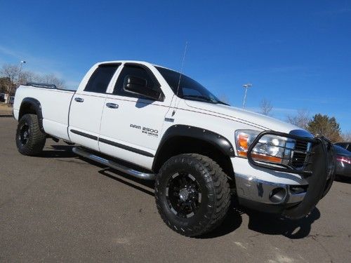 2006 dodge ram 2500 quad cab hemi 4x4 v8 long bed slt big horn beautiful!