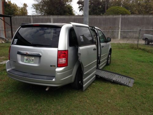 Handicap wheelchair van