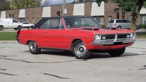 1971 dodge dart swinger hardtop- low miles original numbers matching