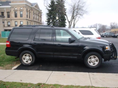 2009 ford expedition xlt sport utility 4-door 5.4l retired police vehicle