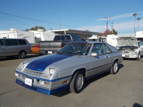 1983 dodge charger, no reserve