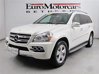 Cpo certified warranty mercedes gl450 white entertainment navigation dvd loaded